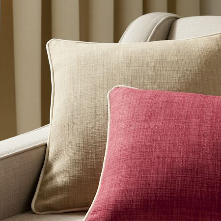 Linoso Buff Fabric by Clarke & Clarke - F0453/03