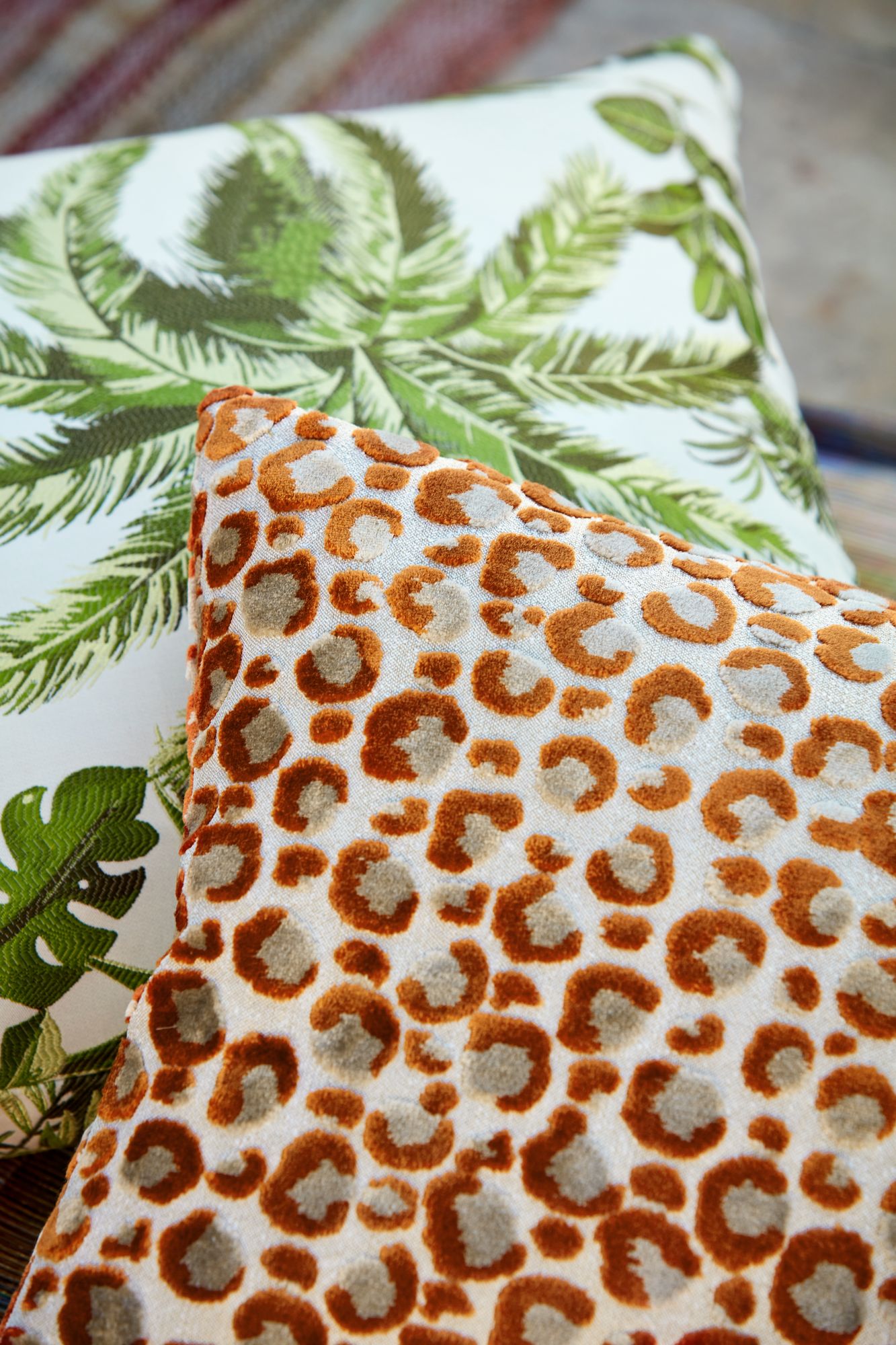 Malindi Palm Fabric by Clarke & Clarke - F1711/03