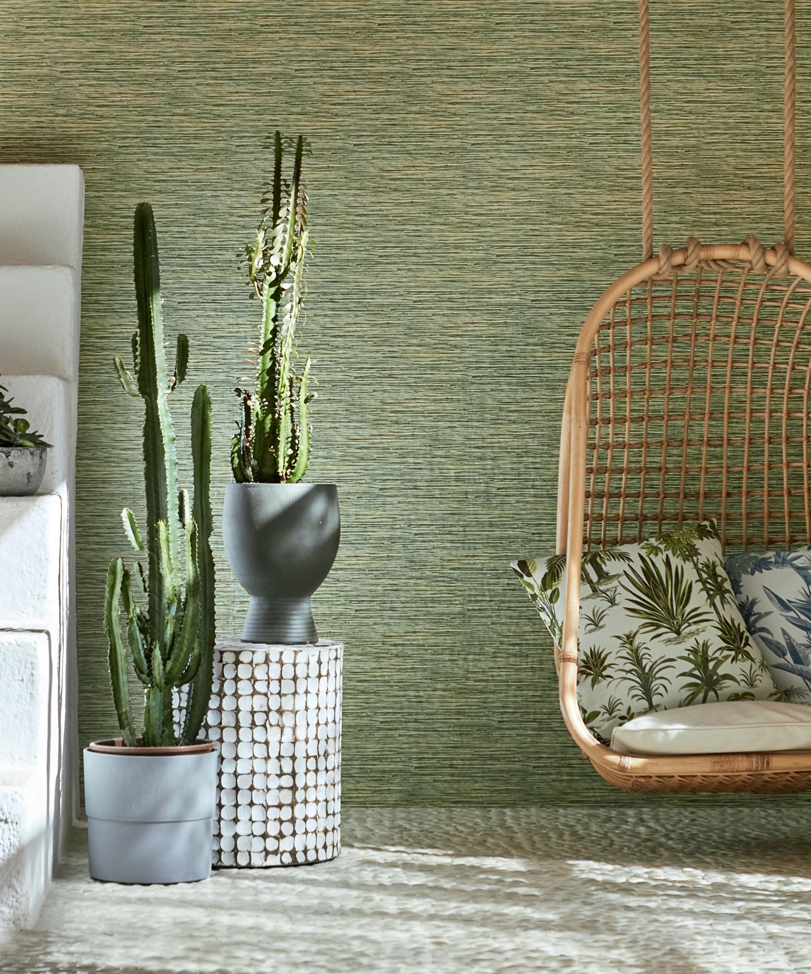 Malindi Palm Fabric by Clarke & Clarke - F1711/03