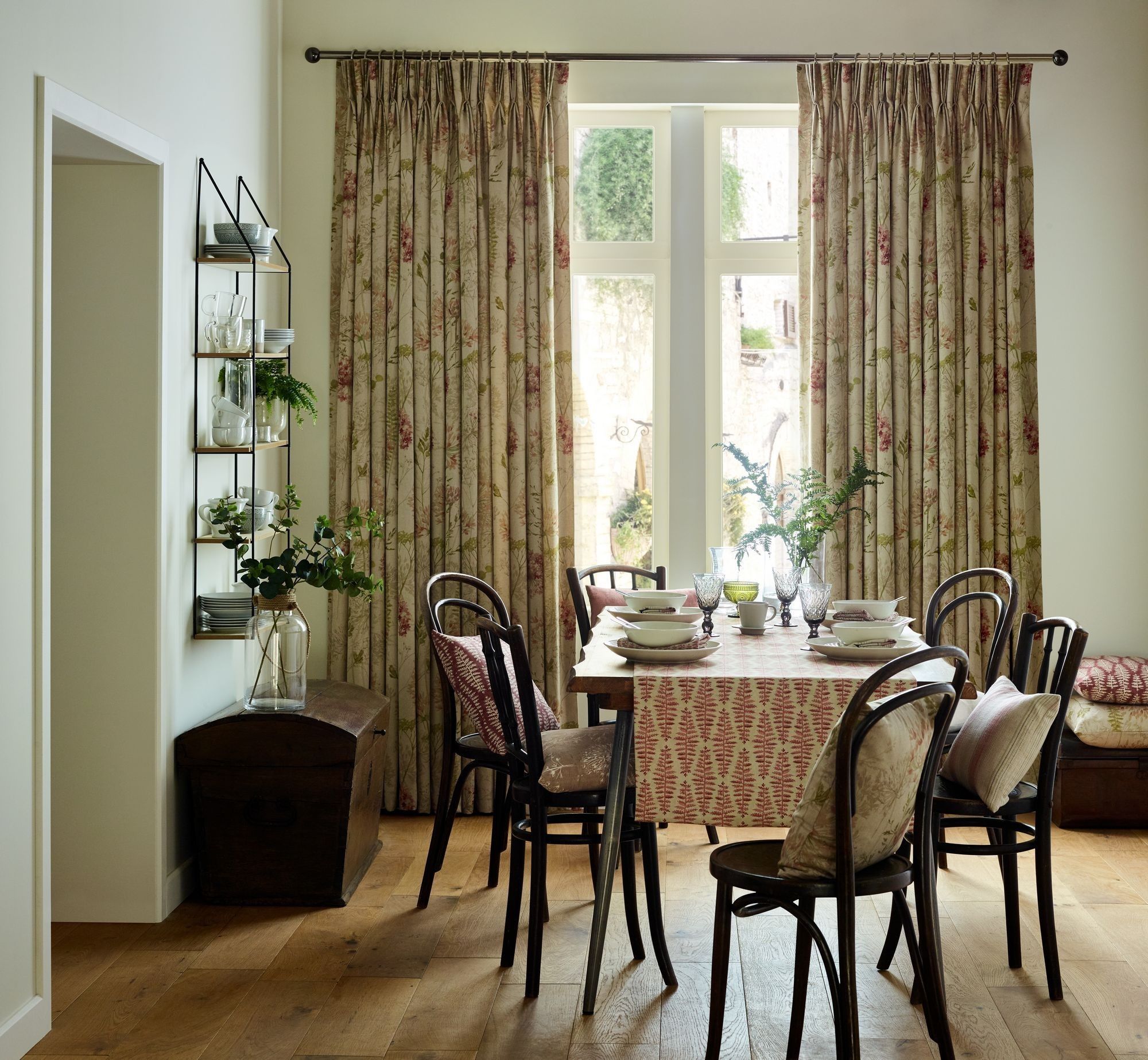 Journey I Rosa Fabric by Britannia Rose
