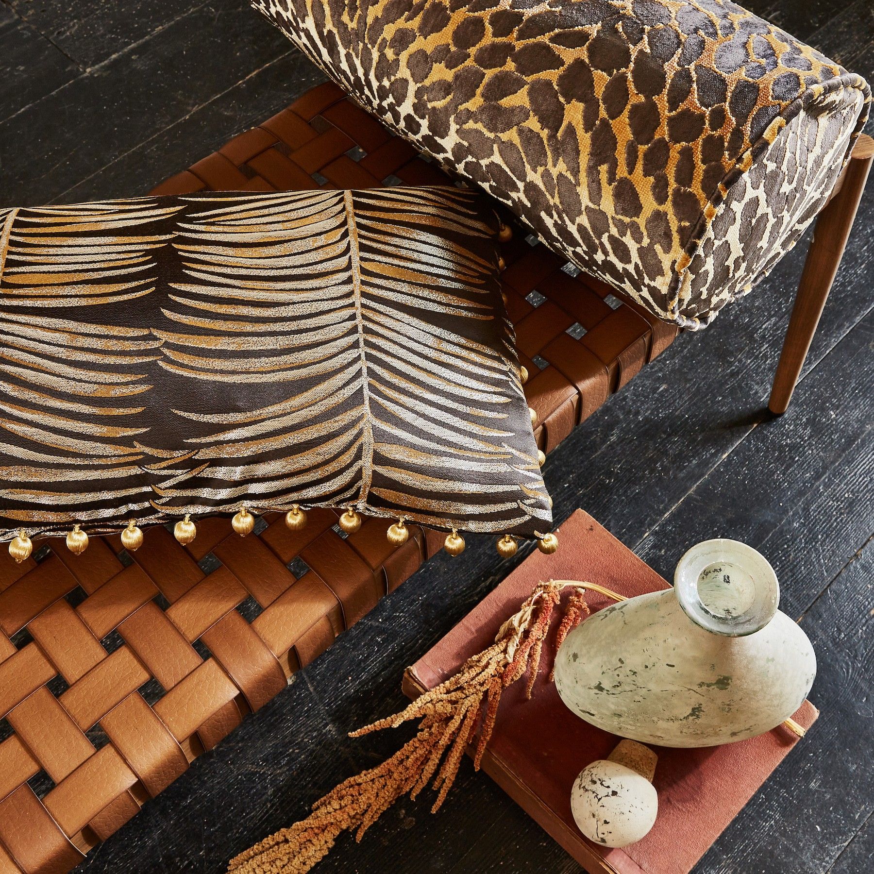 Lyric Bronze Fabric by Prestigious Textiles - 4089/125