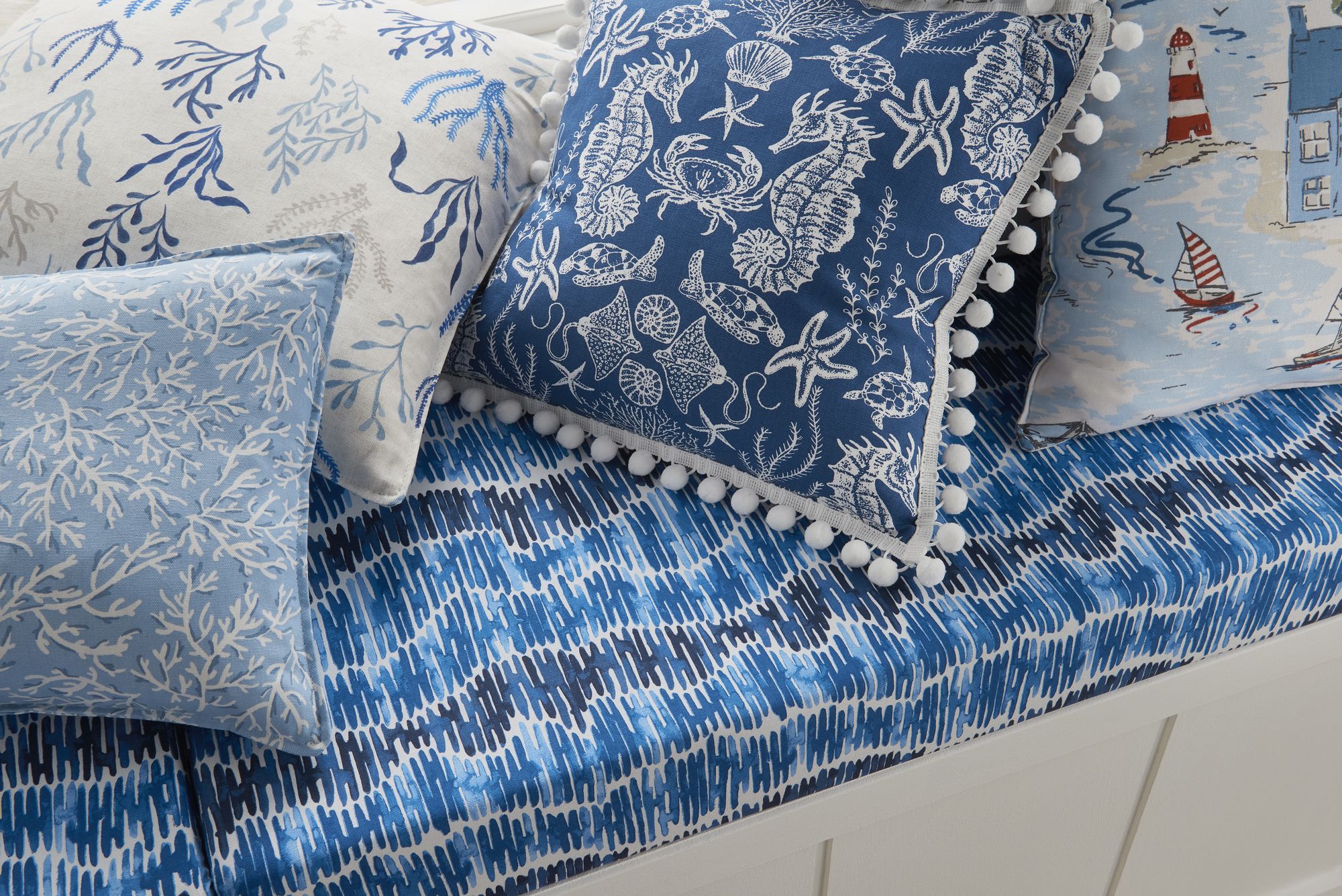 Seabed Cloud Fabric by Studio G - F1729/01