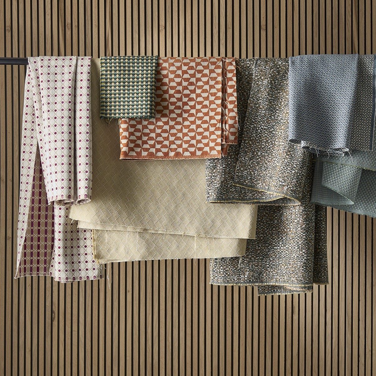 Galileo Spice Fabric by Clarke & Clarke - F1128/07