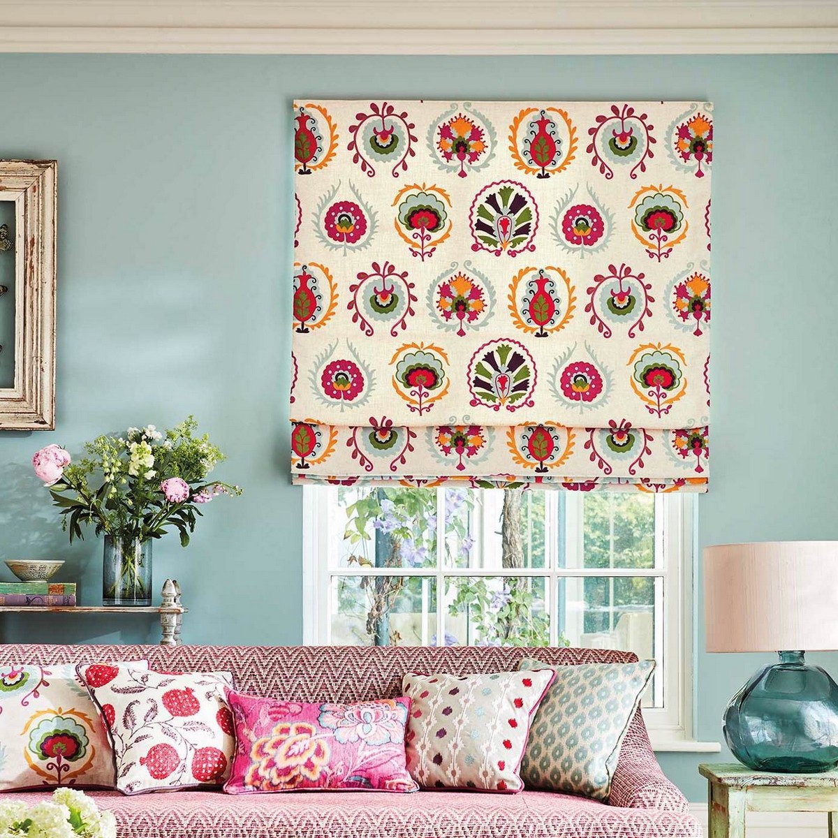 Daula Tyrian Fabric by Sanderson - DCEF236886