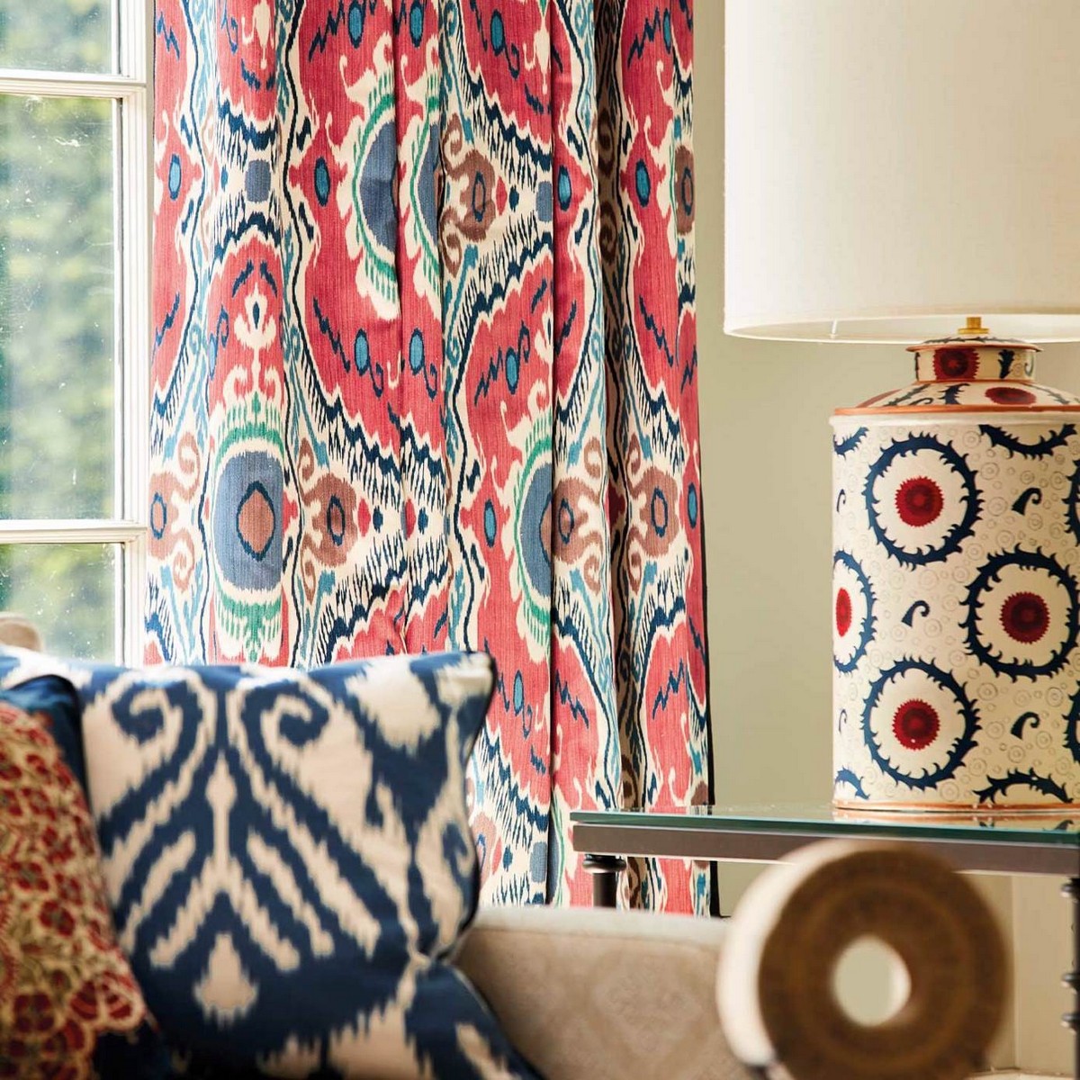 Niyali Annato / Midnight Fabric by Sanderson - DCEF226647
