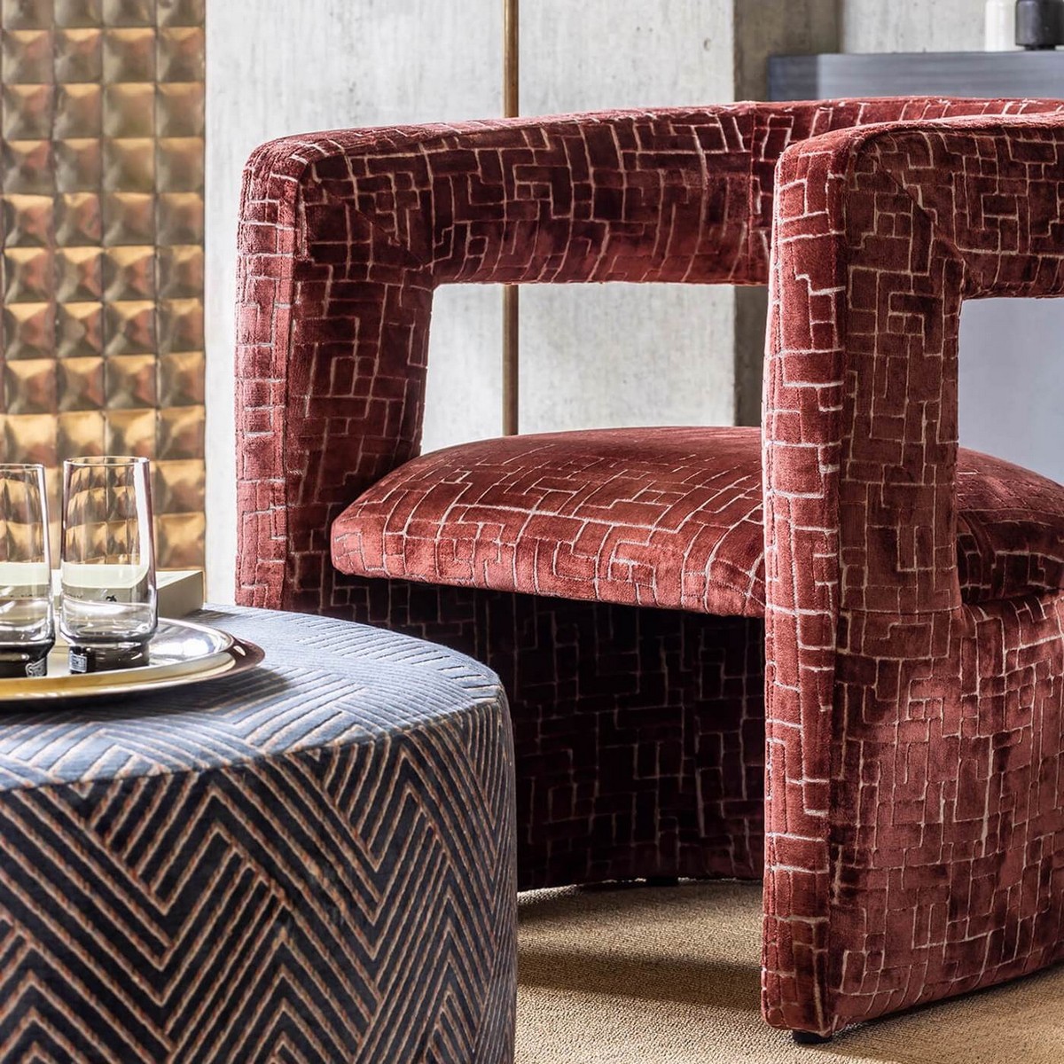 Grassetto Multi Fabric by Clarke & Clarke - F1684/03