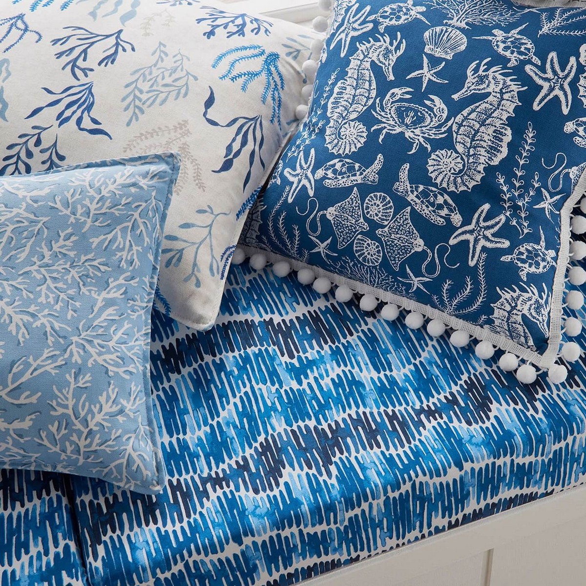 Portside Ocean Fabric by Studio G - F1727/02