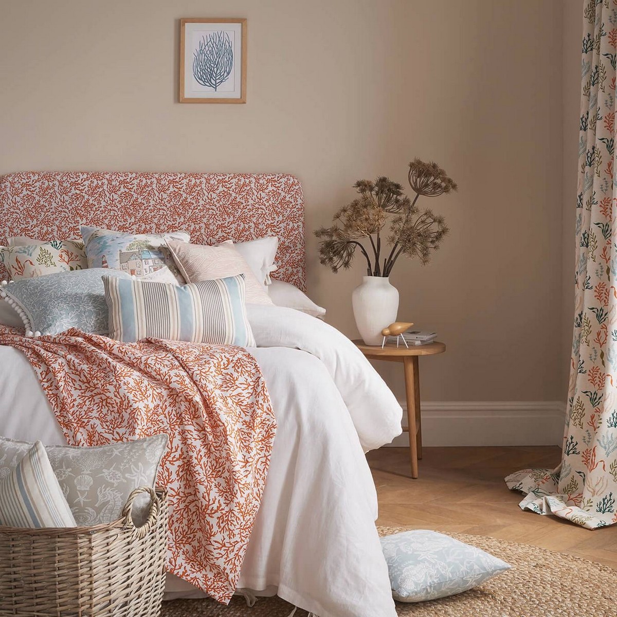 Seabed Coral Fabric by Studio G - F1729/02