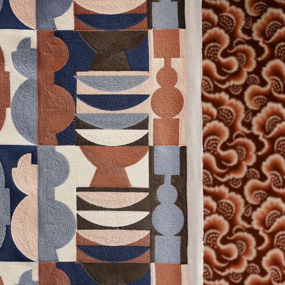 Pot Shop Rose / Pacific Fabric by Harlequin - HHHD134203