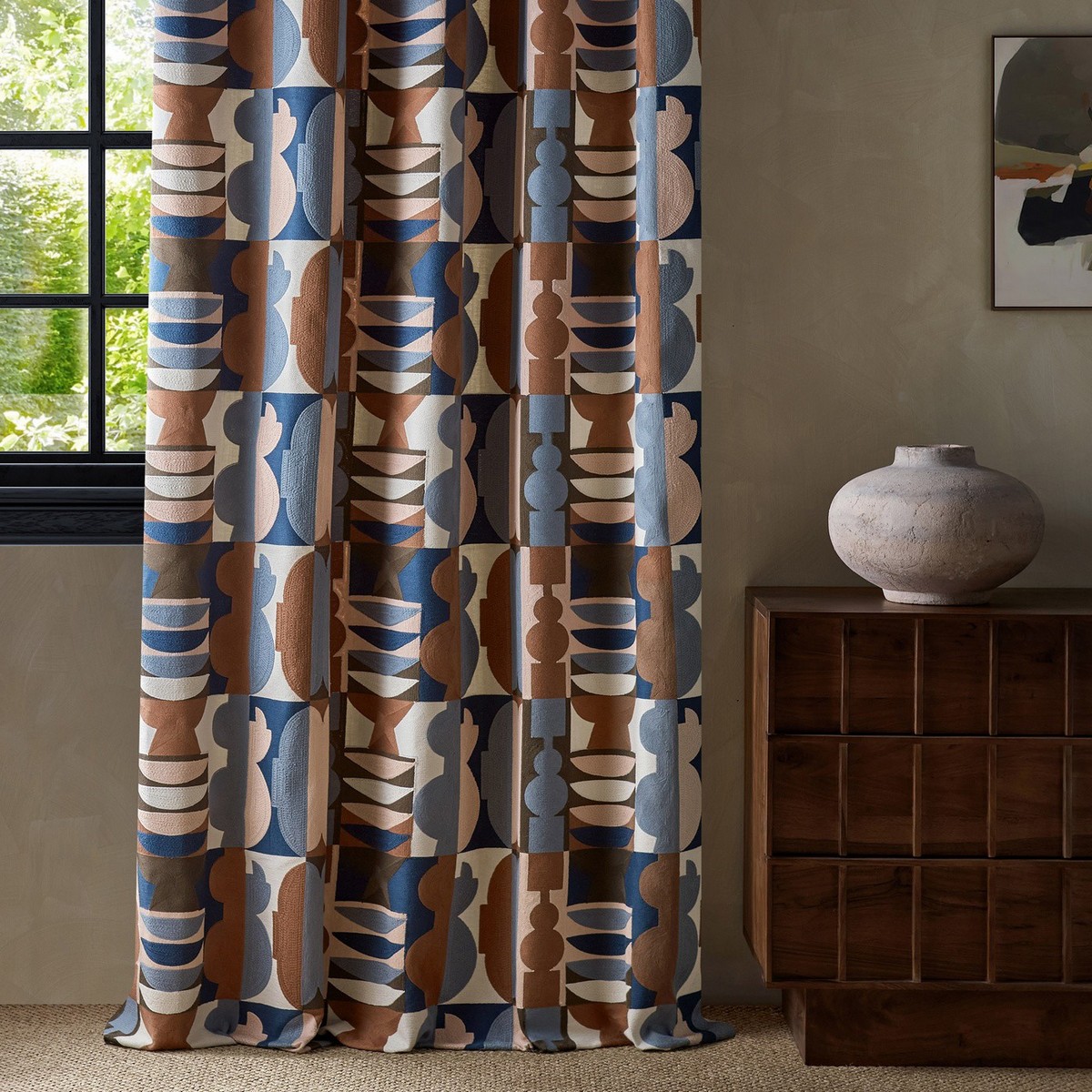 Pot Shop Rose / Pacific Fabric by Harlequin - HHHD134203