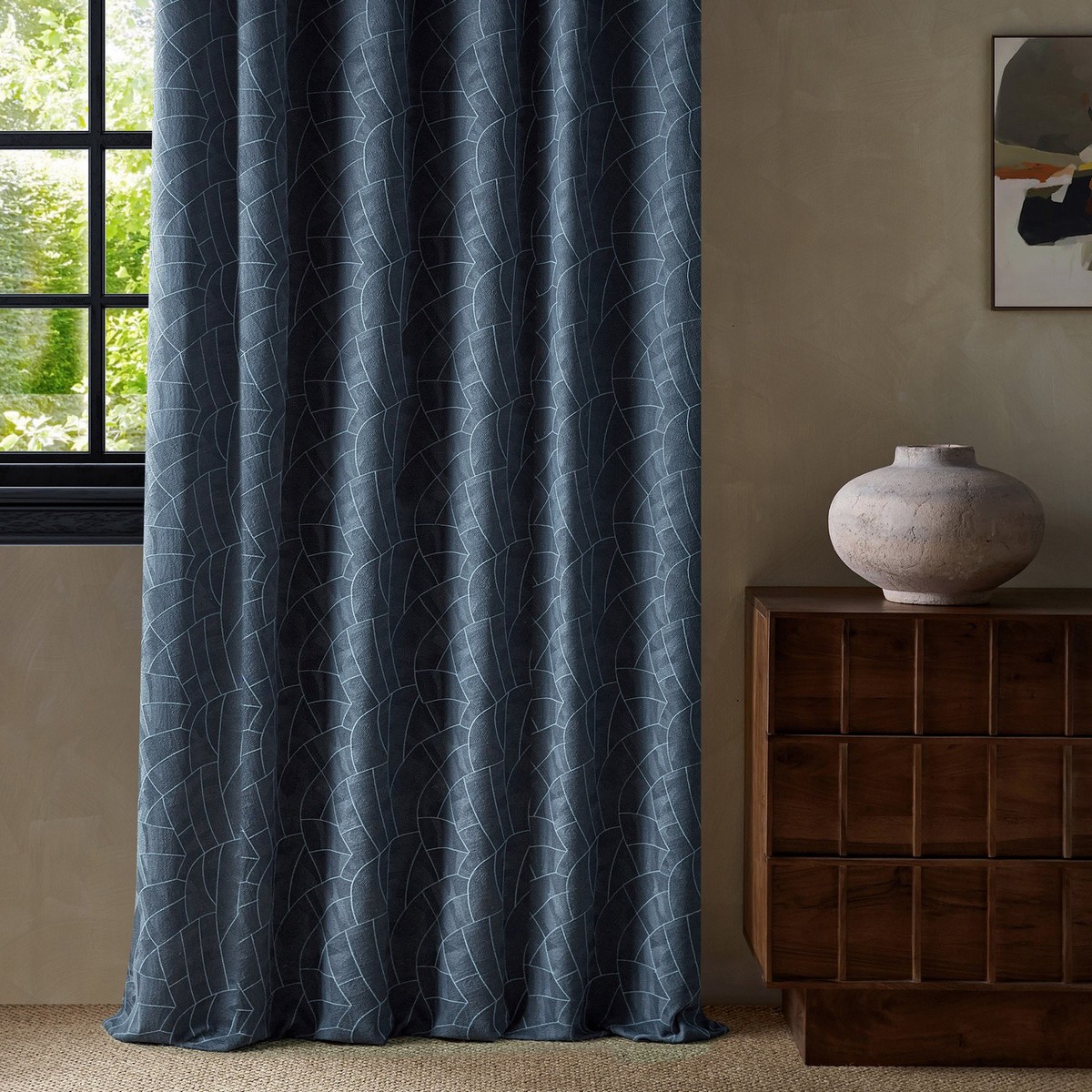 Avri Indigo / Sky Fabric by Harlequin - HKAF134595