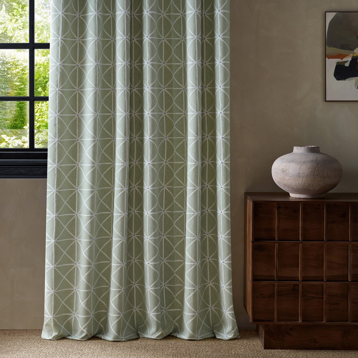 Kado Meadow / Sky Fabric by Harlequin - HKAF134597