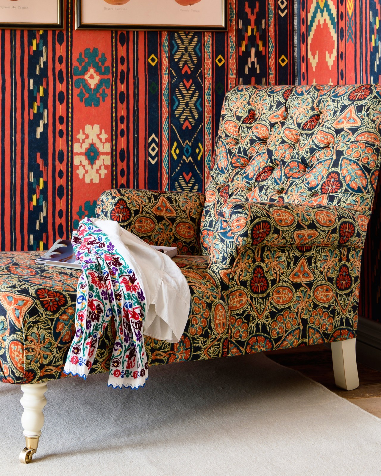 Heirloom Linen Fabric by MINDTHEGAP - FB00038