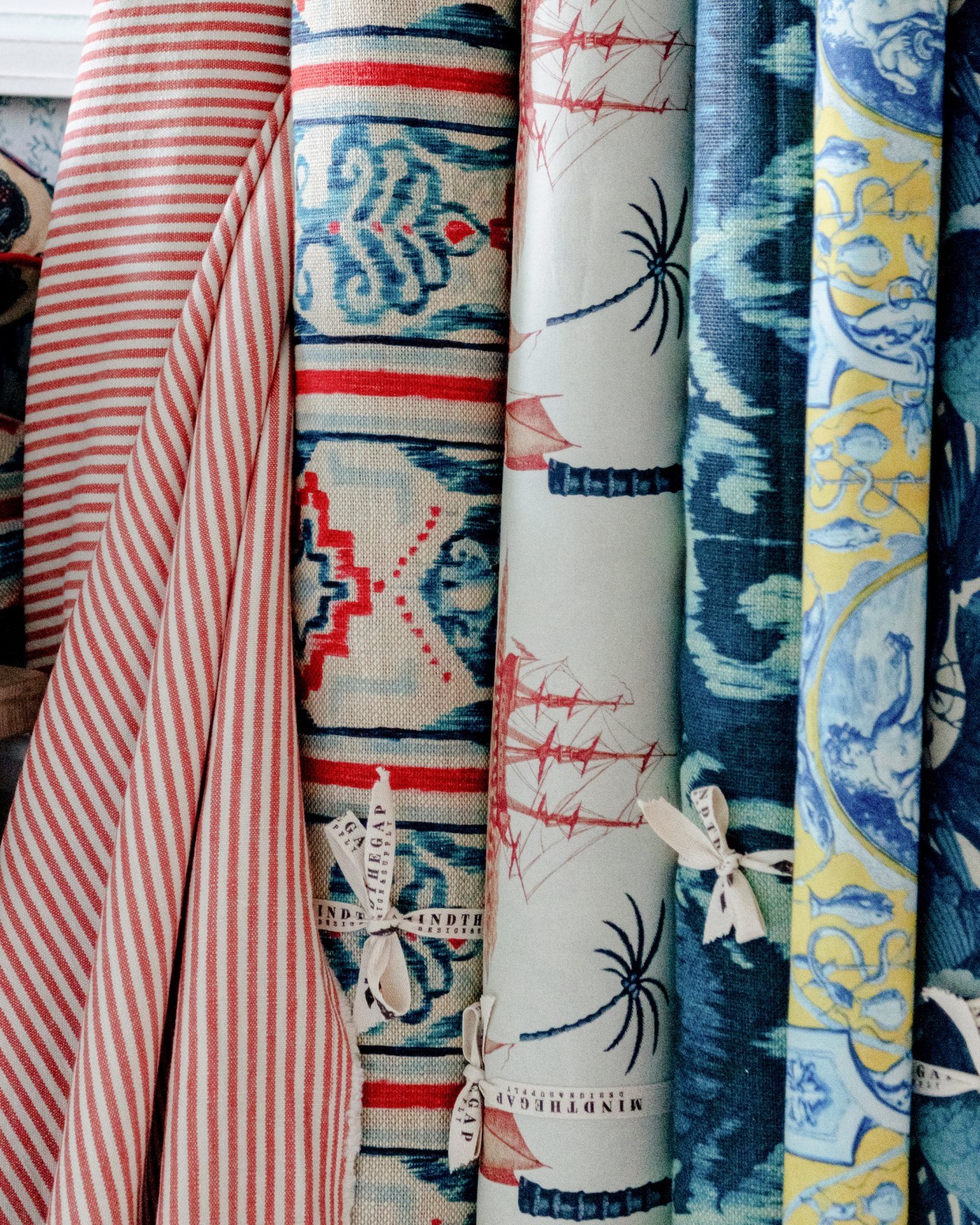 Aegean Stonewashed Fabric by MINDTHEGAP - FB00058