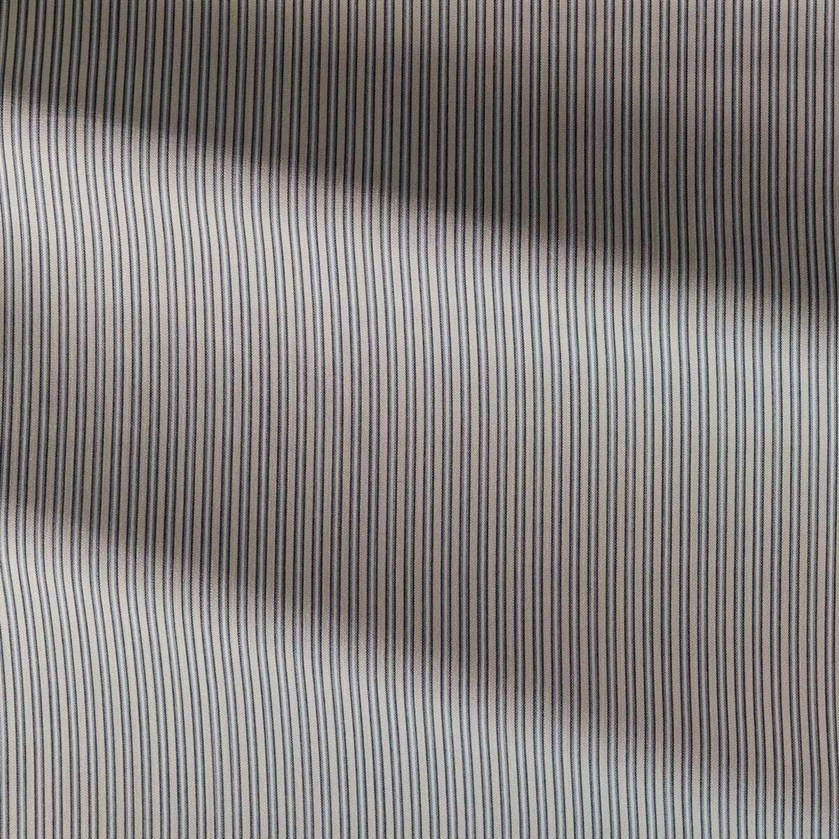 Apron Stripe Stone / Denim Fabric by Zoffany - ZOF0241-02