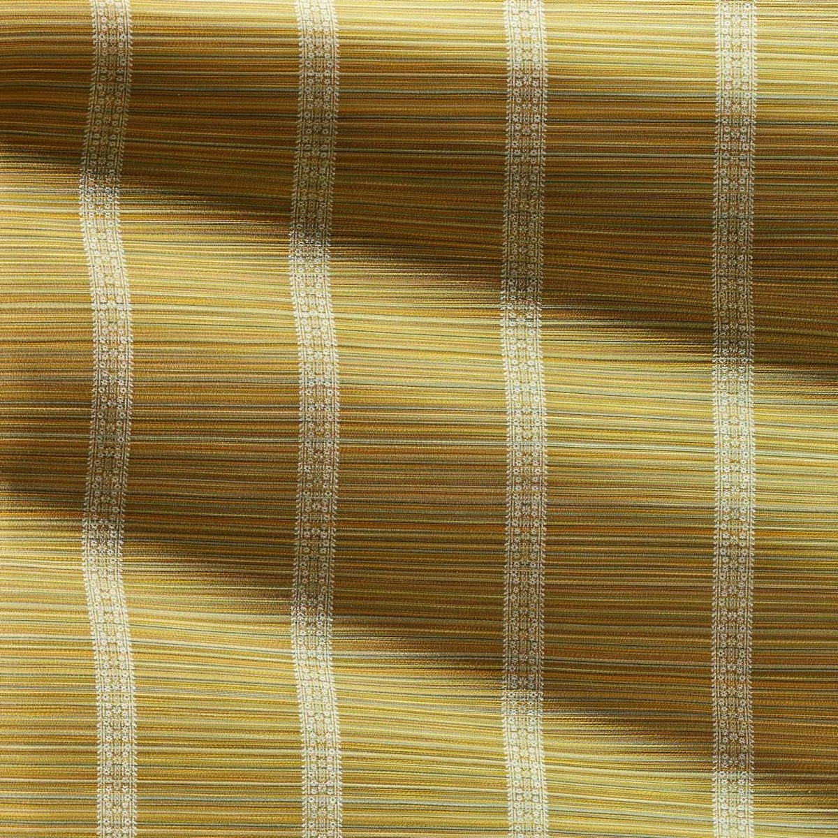 Bellagio Stripe Silk Yellow Fabric by Zoffany - ZOF0242-05