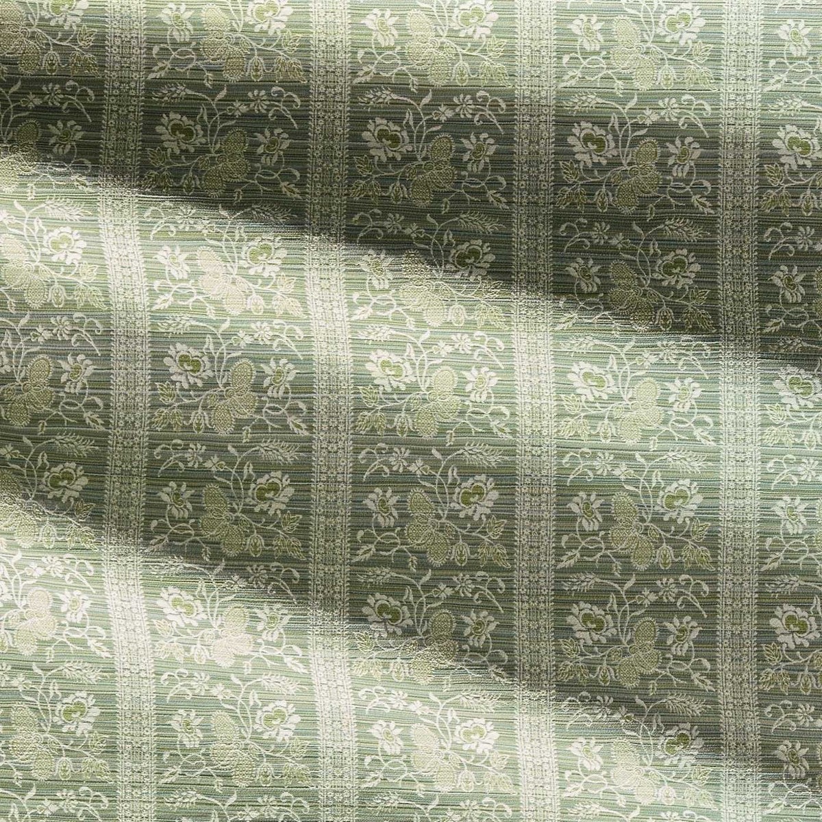 Filigree Bellagio Stripe Eau De Nil Fabric by Zoffany - ZOF0244-01