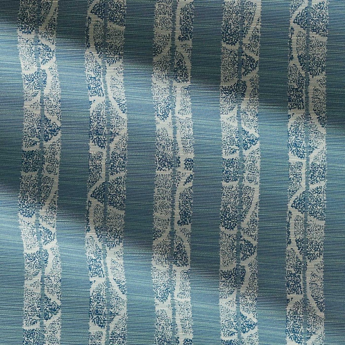 Kyoto Stripe Azure Fabric by Zoffany - ZOF0250-03