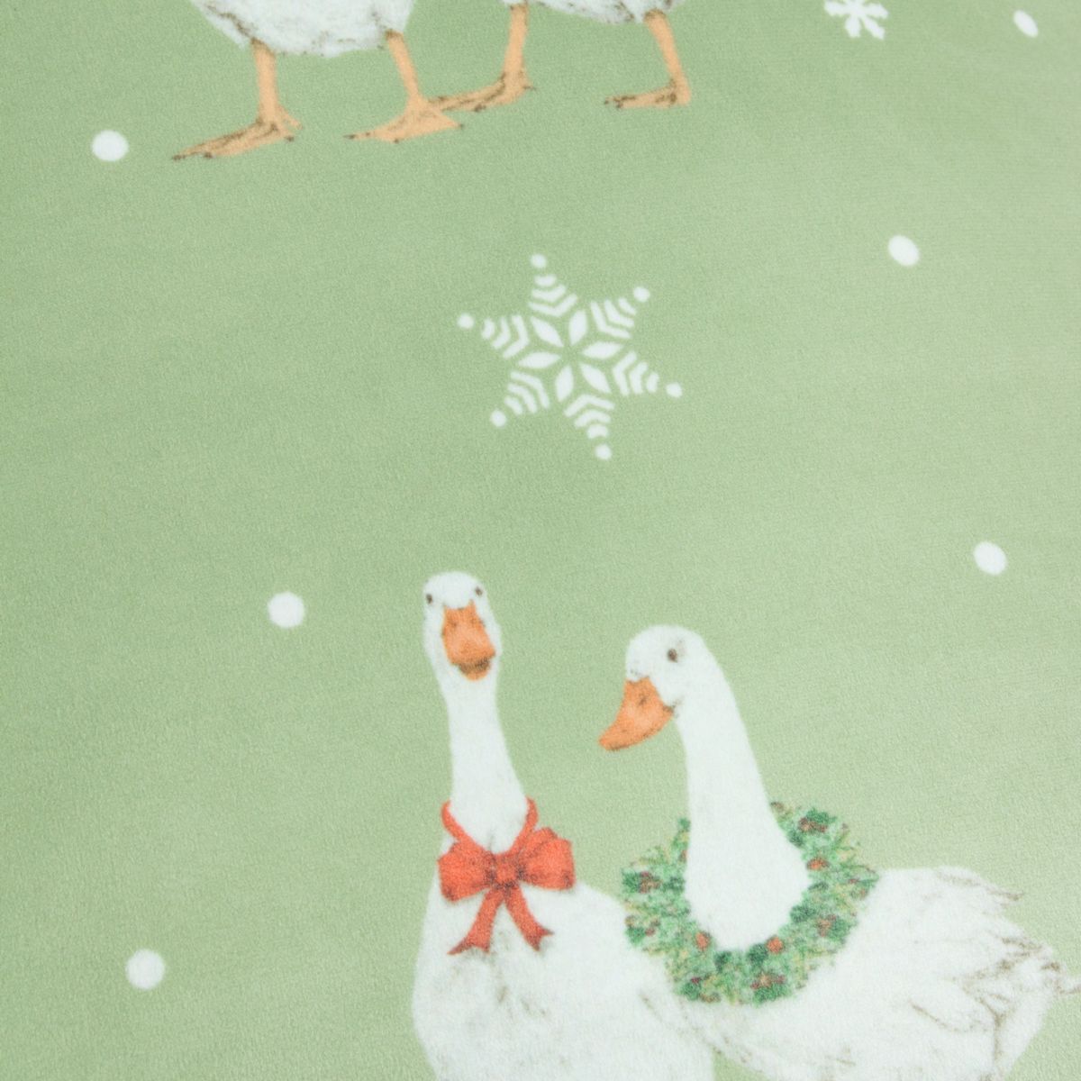 Winter Geese Multi Cushion Fabric by Evans Lichfield - WNTGEES/CC5/MUL