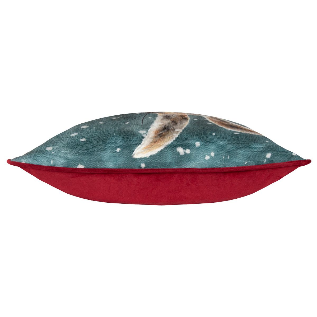 Christmas Hare Multi Cushion Fabric by Evans Lichfield - CHRHARE/CC5/MUL