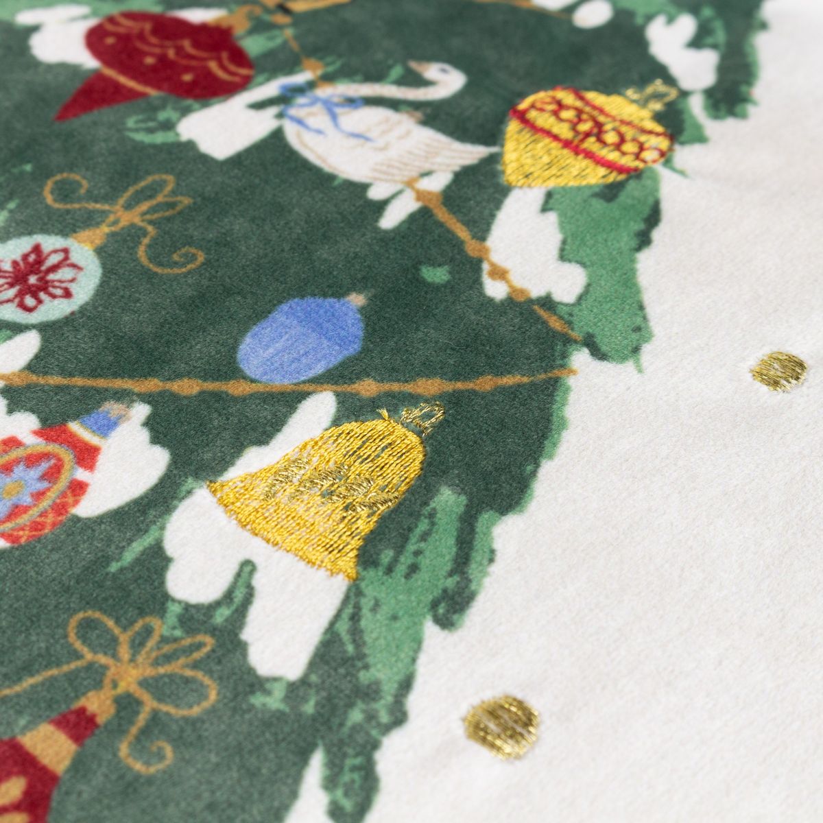 Deck The Halls Tree Multi Cushion Fabric by furn. - DTHTREE/CC5/MUL