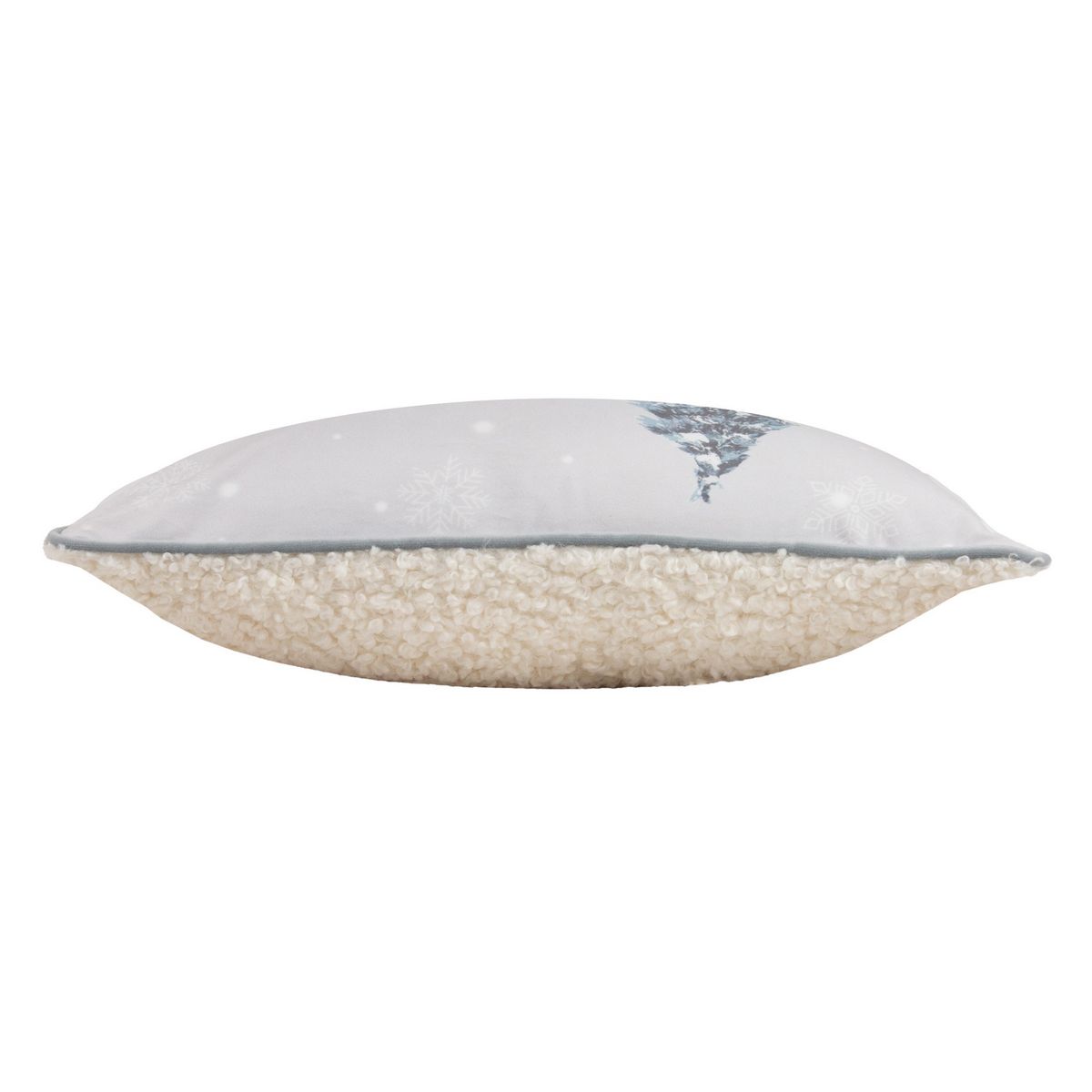 Arcticus Polar Bear Blue Cushion Fabric by furn. - ARCTICU/CC2/BLU