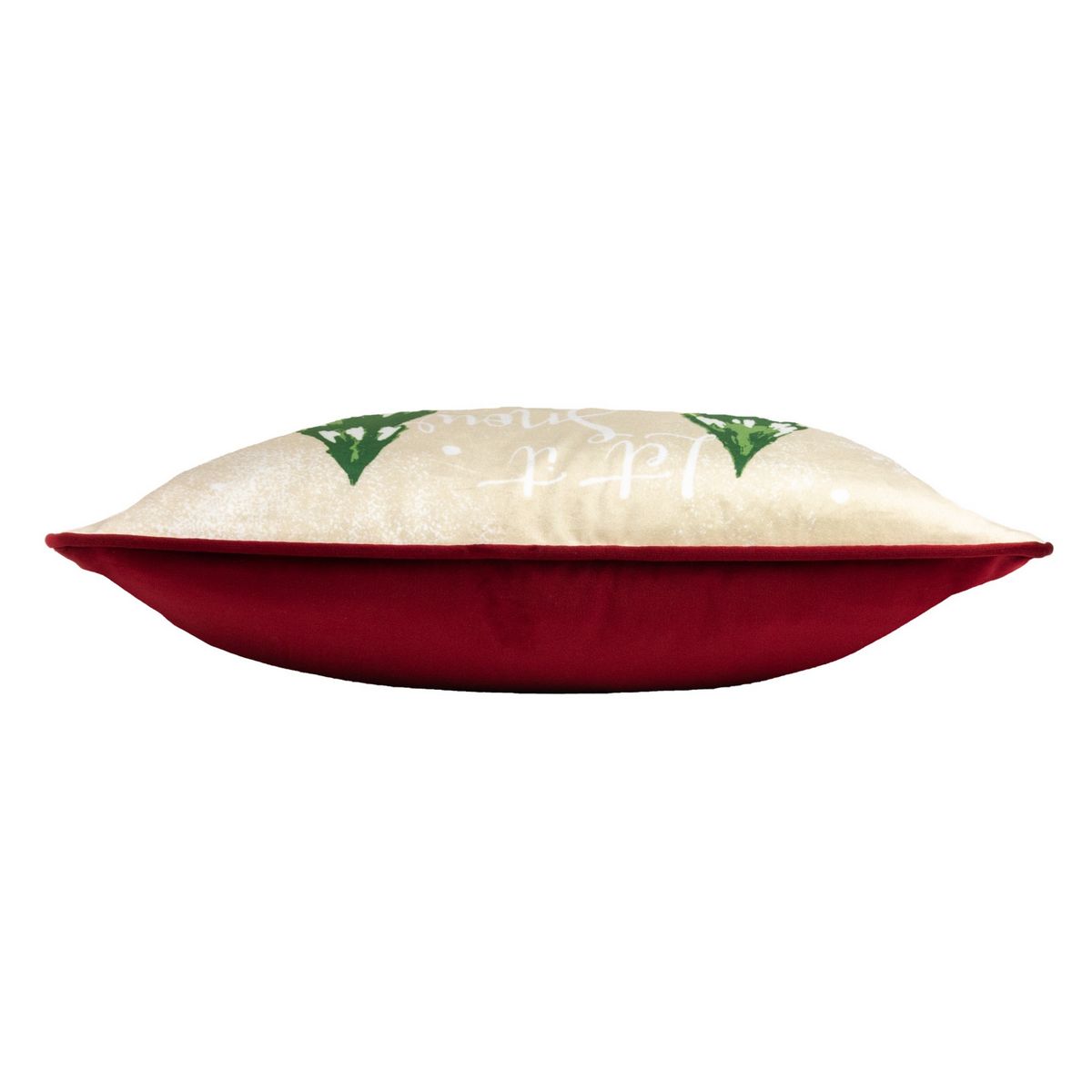 Jolly Santa Let It Snow Multi Cushion Fabric by furn. - JOLLSANT/CC5/MUL