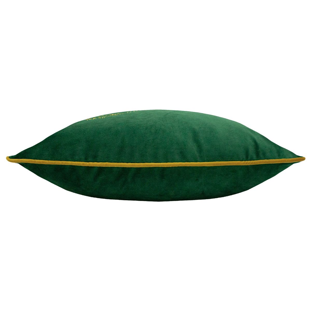 Forest Fauna Stag Emerald / Gold Cushion Fabric by furn. - FORESTF/CC3/EMGL