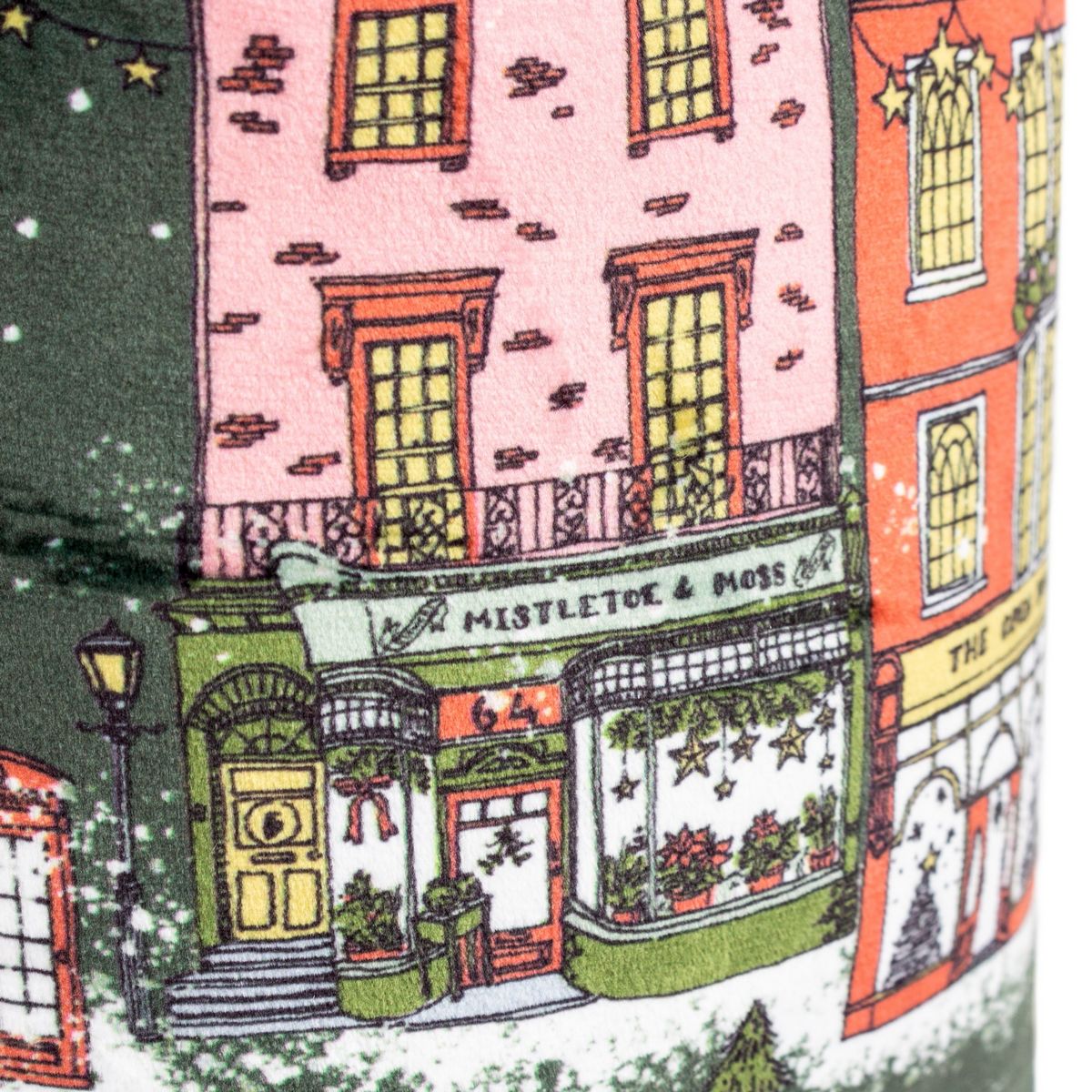 Christmas Spirit Multi Door Stop Fabric by furn. - CSPIRIT/DST/MUL