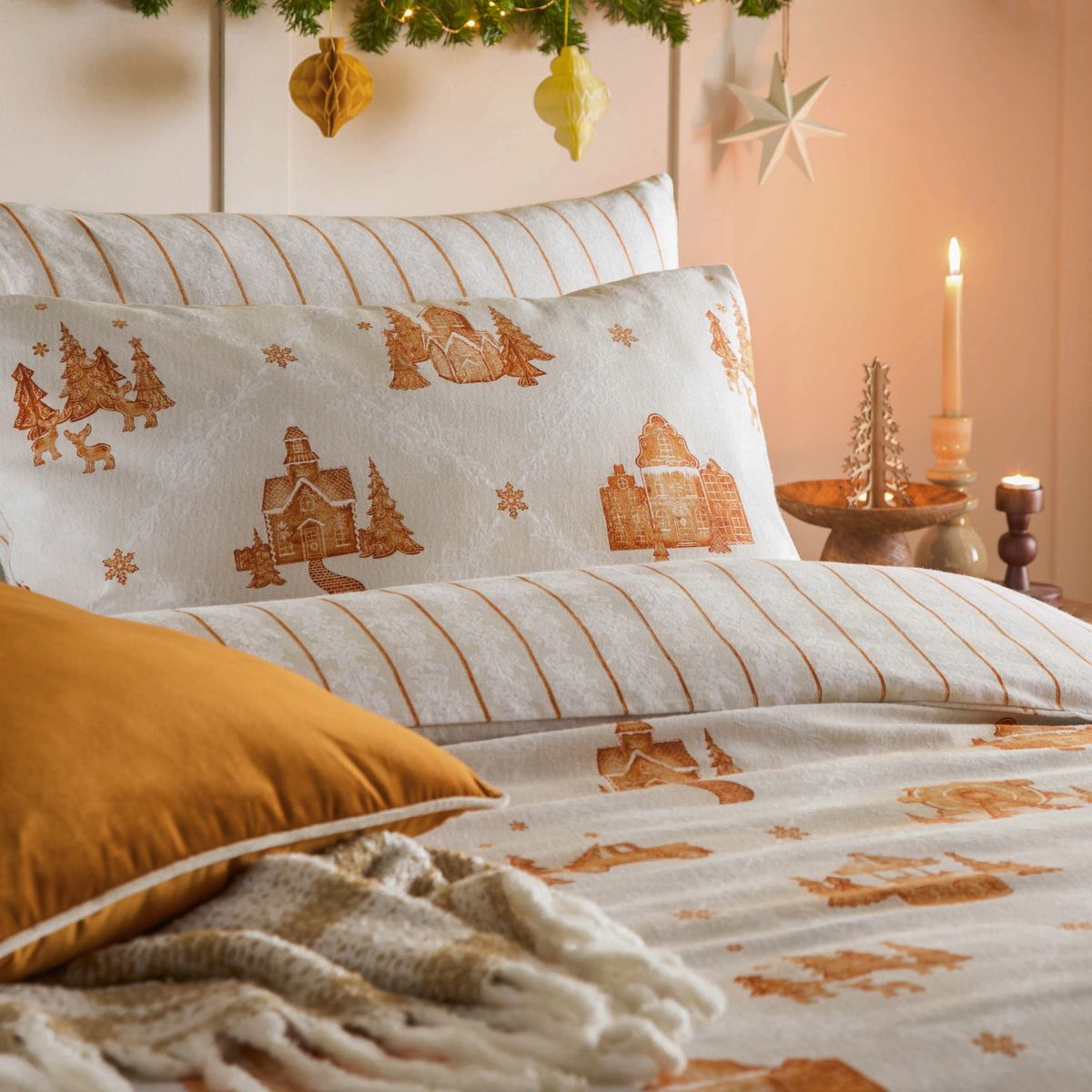 Gretel Cloud Dust Duvet Set Fabric by furn. - GRETEL/D01/CDU
