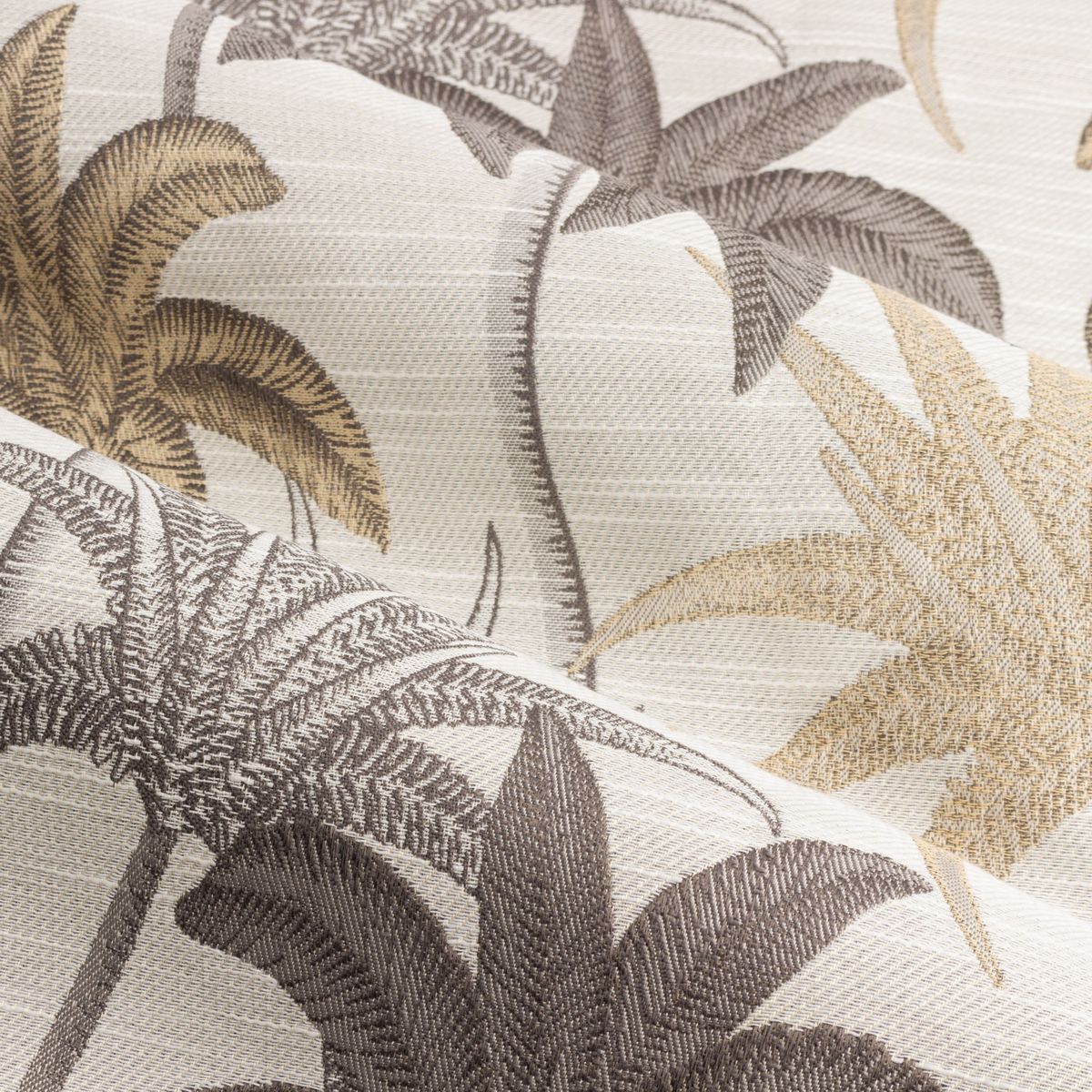 Galapagos Natural Eyelet Curtains Fabric by Wylder - GALAPAG/RT2/NAT