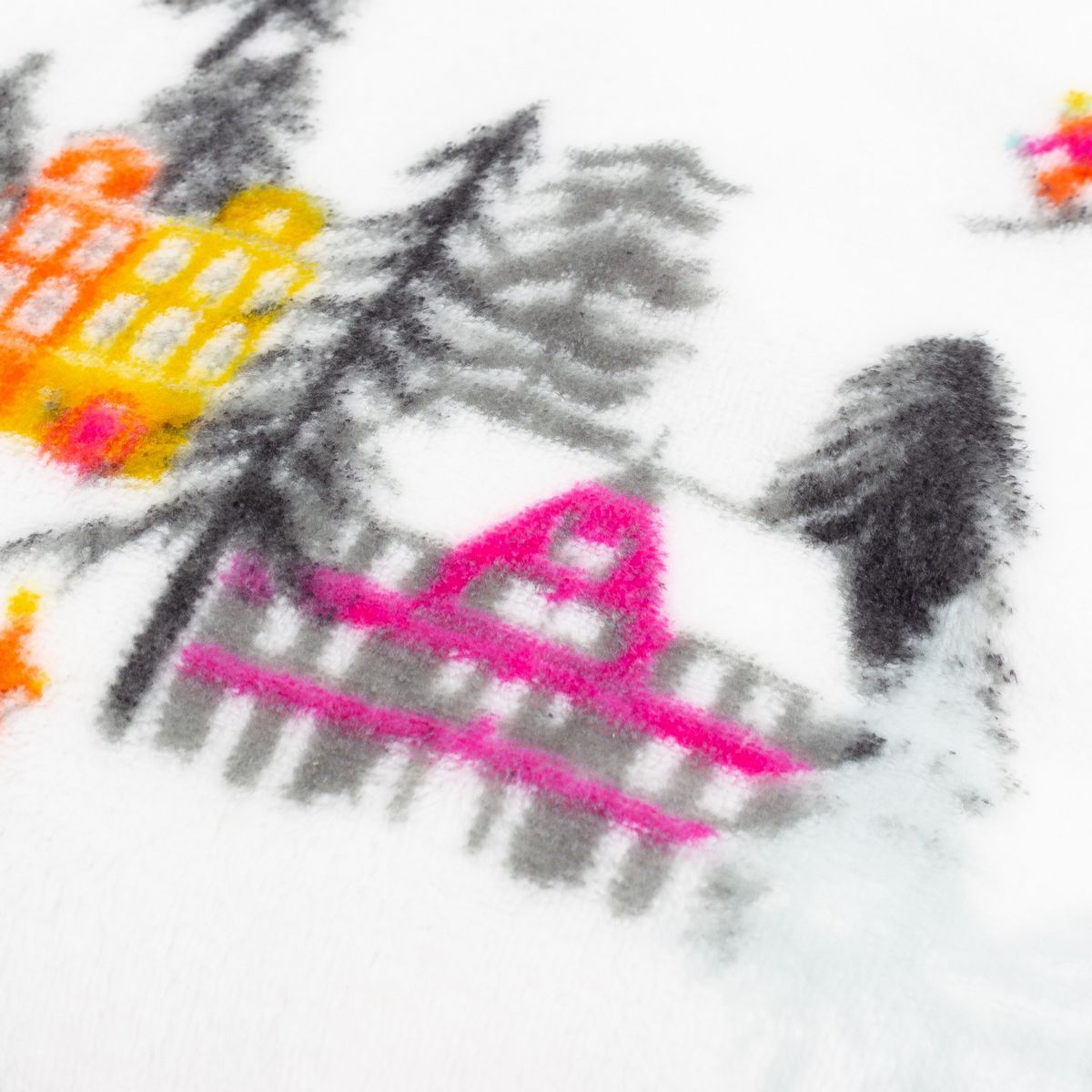 Aspen Snow Throw Fabric by furn. - ASPEN/TH1/SNO