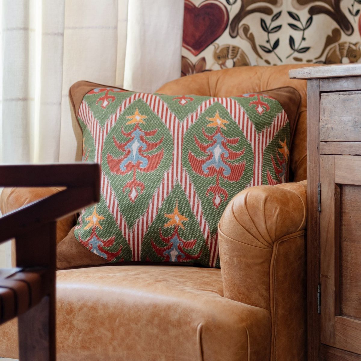 Tannenbaum Cushion Fabric by MINDTHEGAP - LC40187