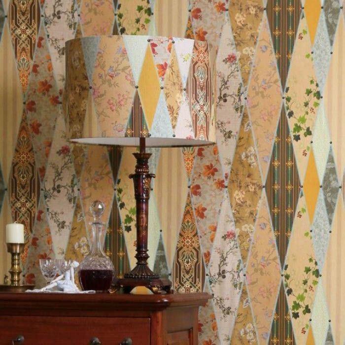 Wallpaper Museum Fabric by The Chateau By Angel Strawbridge