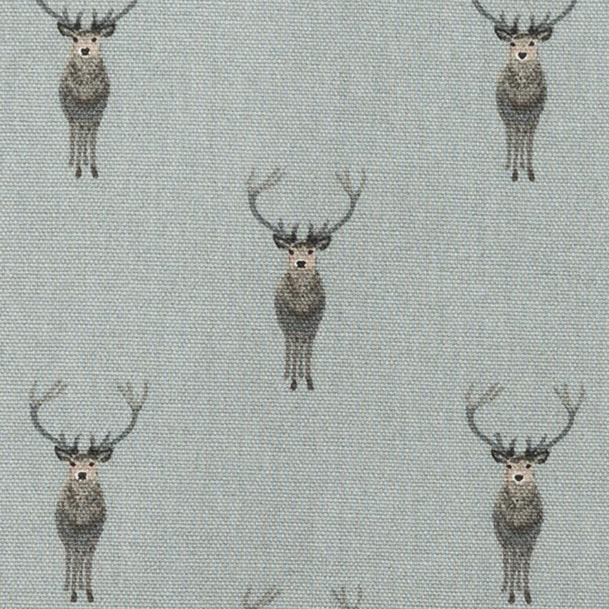 Highland Stag Cushion Fabric by Britannia Rose