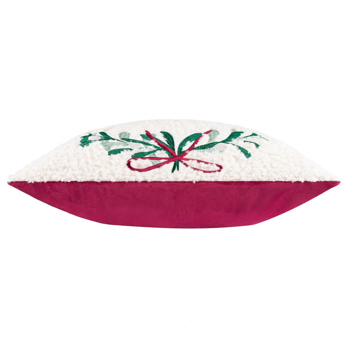 Mistletoe Wreath Multi Cushion Fabric by furn. - MWREATH/CC2/MUL