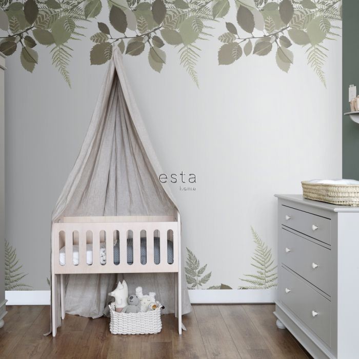 Forest Friends 154-159050 Mural Fabric by Today Interiors - 154-159050