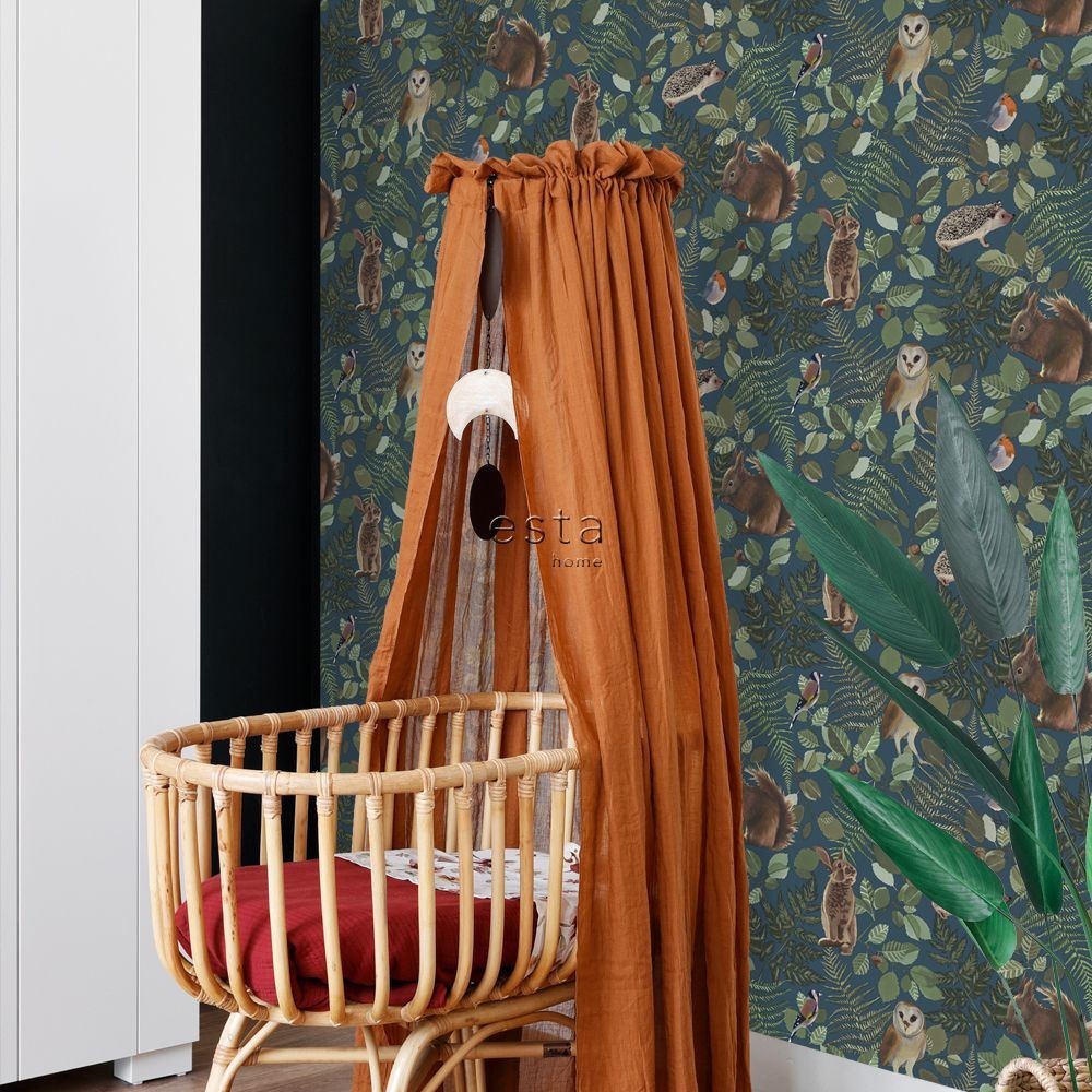 Forest Friends 157-139250 Fabric by Today Interiors - 157-139250