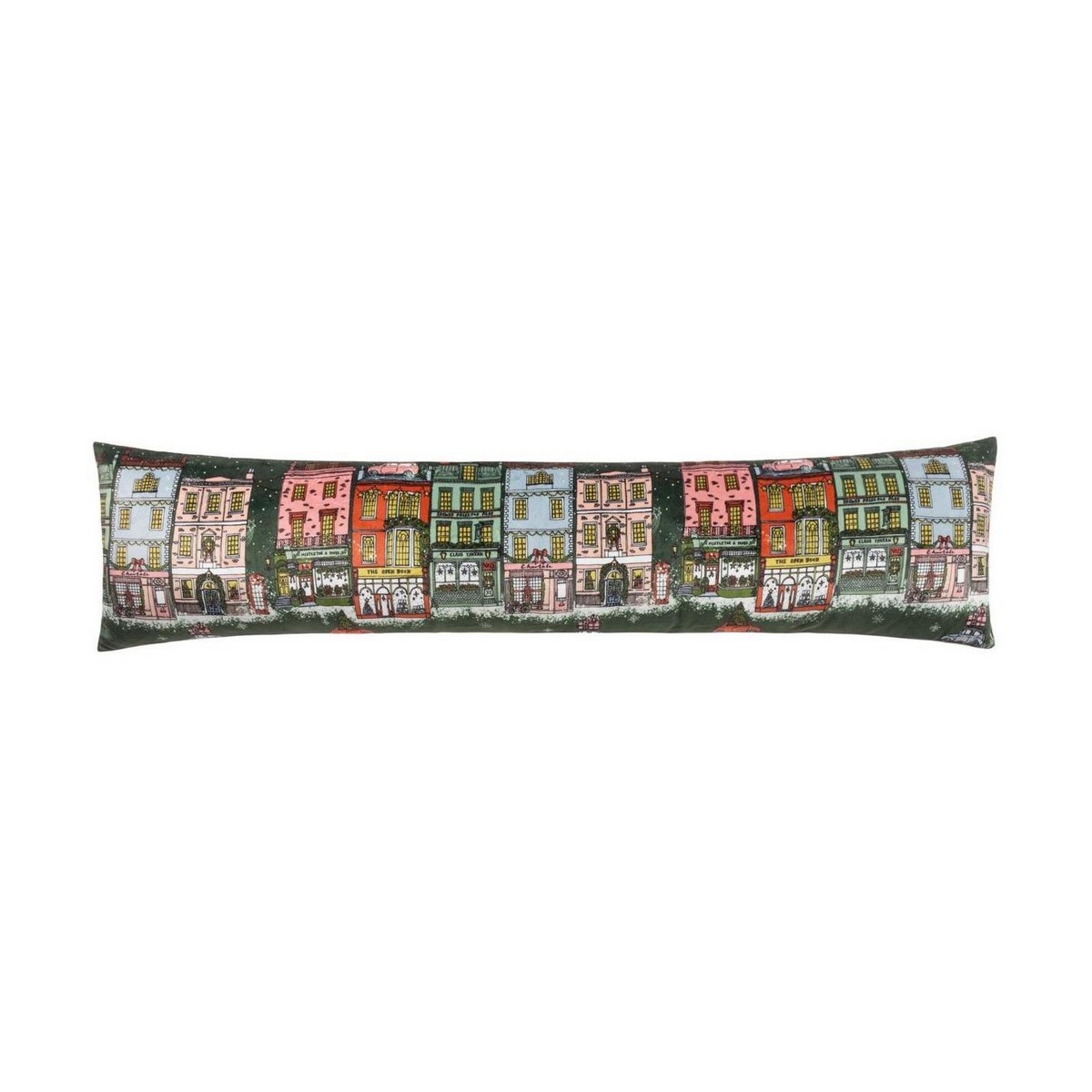 Christmas Spirit Multi Draught Excluder Fabric by furn. - CSPIRIT/DRU/MUL