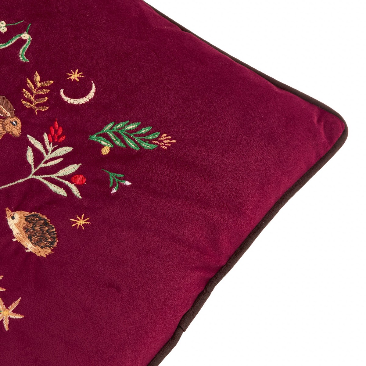 Berry Woods Burgundy Cushion Fabric by furn. - BERRYWO/CC2/BRG