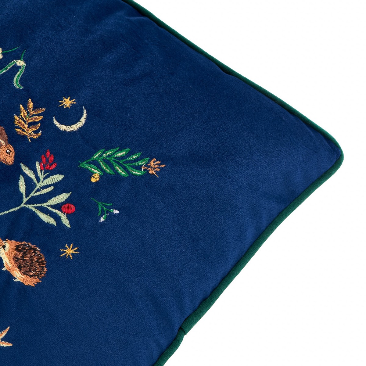 Berry Woods Navy Cushion Fabric by furn. - BERRYWO/CC2/NYGY