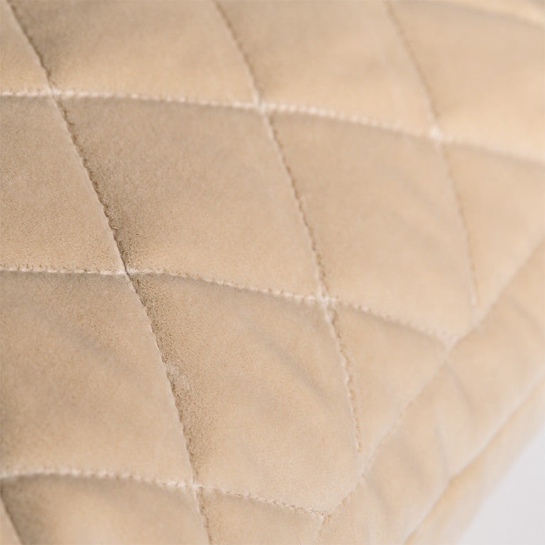 Banquet Moonstone Quilted Cushion Fabric by de Le Cuona - BAN1C