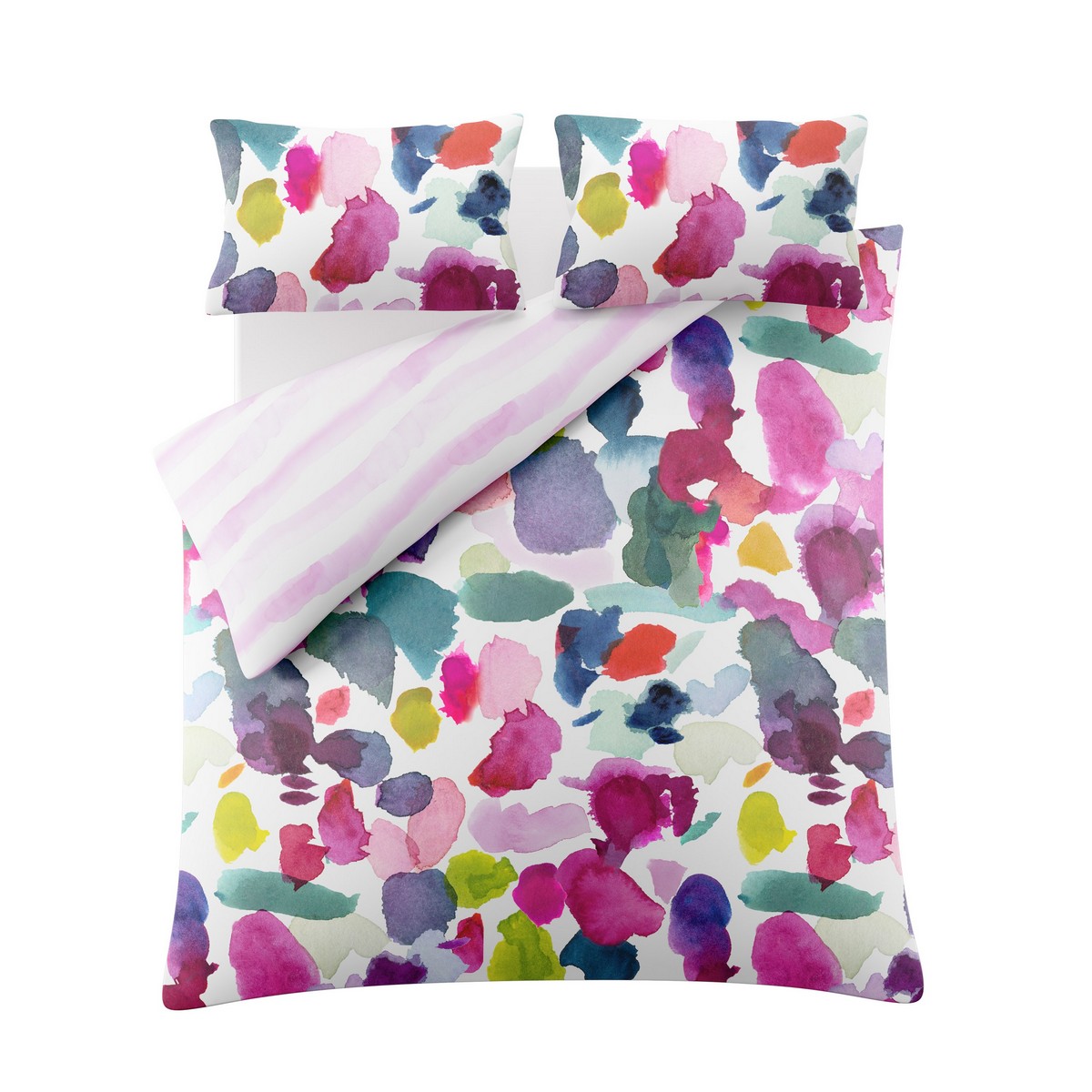 Abstract Fuchsia Duvet Set Fabric by Bluebellgray - BGABS01SQ
