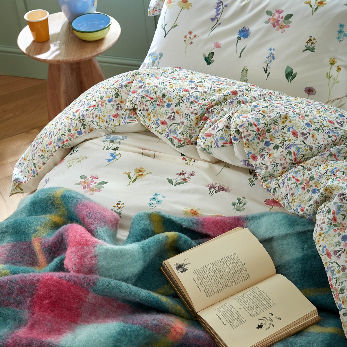 Woodbridge Spring Duvet Set Fabric by Bluebellgray - BGWOODB01SQ