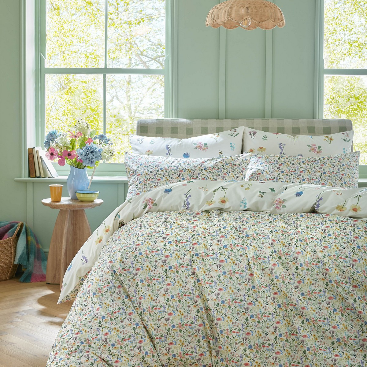 Woodbridge Spring Duvet Set Fabric by Bluebellgray - BGWOODB01SQ