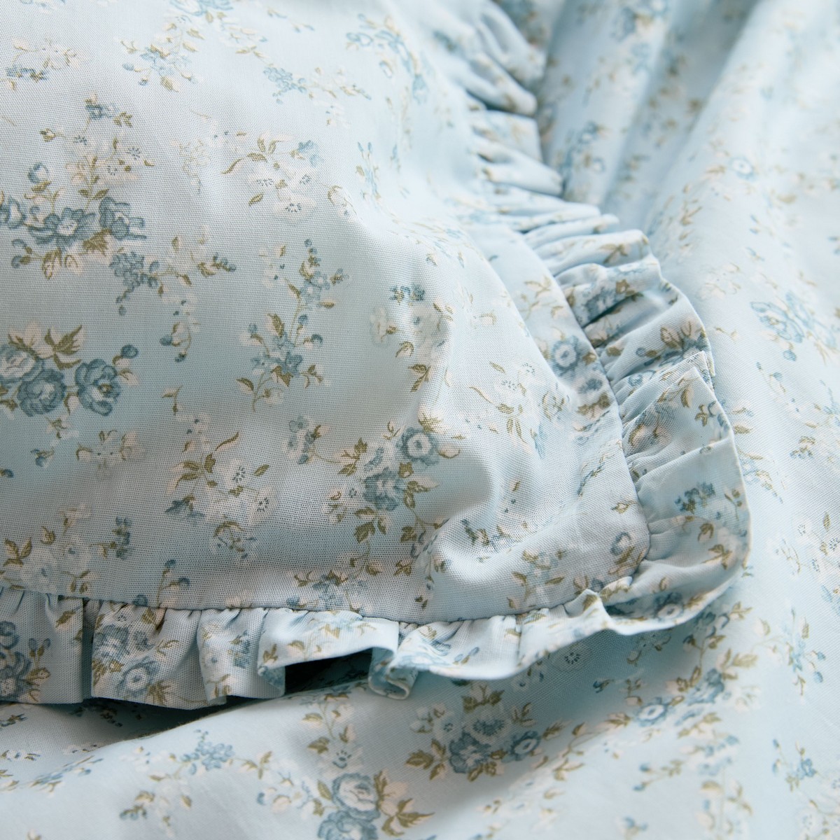 Georgie Ditsy Blue Duvet Set Fabric by Shabby Chic by Rachel Ashwell - SCGEORG01SQ
