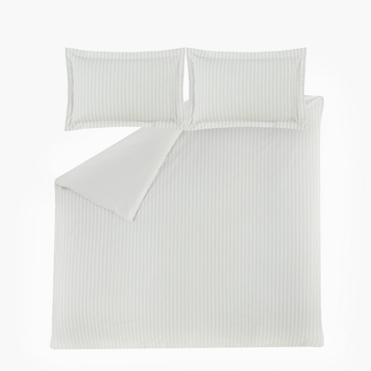 Uppingham Stripe Mint Green Duvet Set Fabric by Sophie Allport - SAUPPIN01SQ