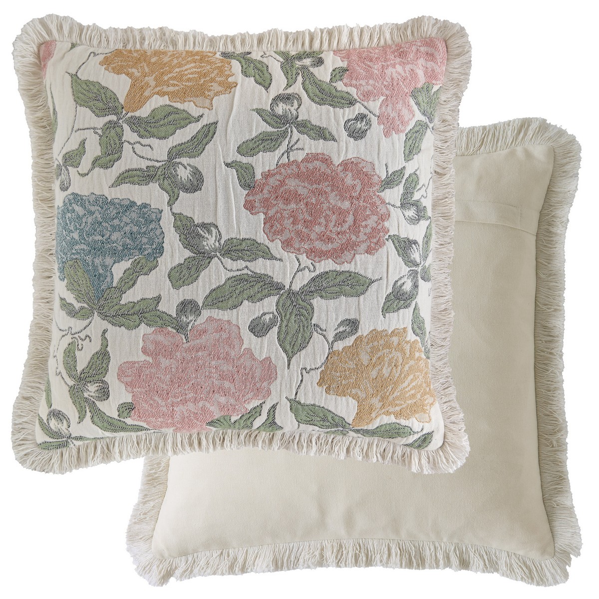Albert Jacquard Multi Cushion Fabric by Historic Royal Palaces - HRPALBERT0141