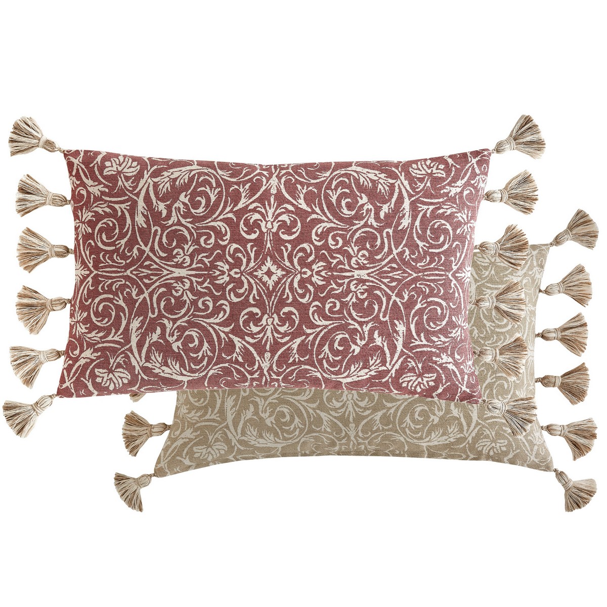 Kensington Antique Rose Pink Cushion Fabric by Historic Royal Palaces - HRPKENSIN0142