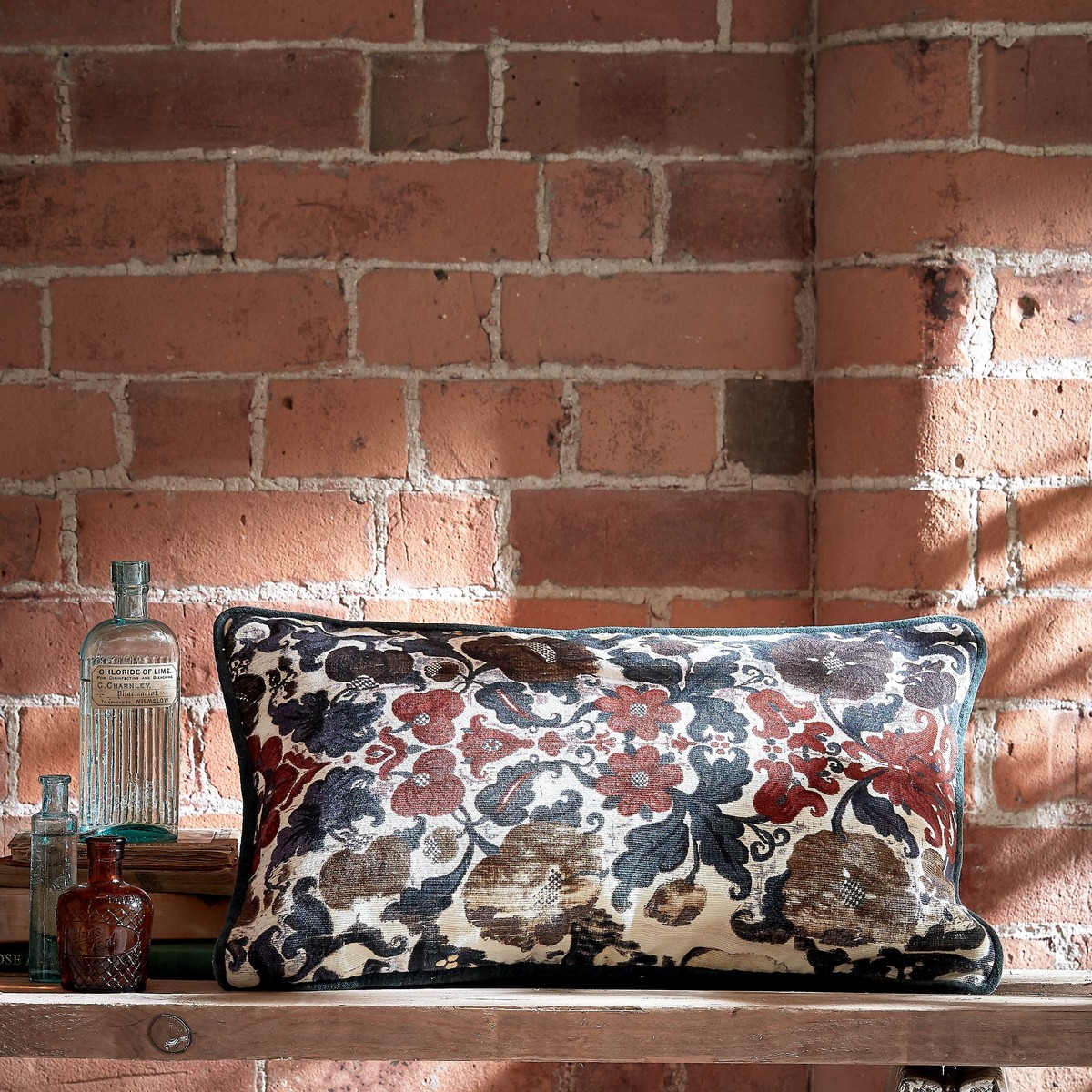Modena Multi Cushion Fabric by Historic Royal Palaces - HRPMODEN0142